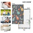 thumbnail image 6 of Yayeee 100% Cotton Hand Towels for Bathroom 16" x 28" Soft Absorbent Kitchen Towel, Cute Dinosaur, 6 of 7