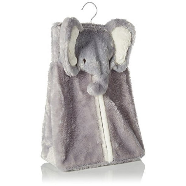 Levtex Baby Grey Elephant Diaper Stacker