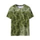 thumbnail image 4 of Ceisia Men's Woodland Gradient Camouflage Print Crew Neck T-Shirts, Stretchy Breathable Casual Short Sleeve Tops Gifts, 4 of 9