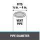 thumbnail image 5 of Vibrador de techo Oatey Retro Master Flash con base de 20 x 20 cm, 5 of 6