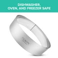 thumbnail image 2 of O'Crme Cake Ring Stainless Steel 6" Diameter, 1-3/4" High, 2 of 7