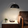 thumbnail image 5 of Luna Bella Table Lamp - 28 Antique Nickel & Matte Black, 5 of 11