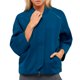 thumbnail image 1 of Chamarra Adidas Mujer Bomber manga ancha Azul BP9354, 1 of 8