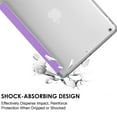 thumbnail image 6 of iPad Mini 8.3 Inch 6 Gen [ Mini 6th Generation 2021 ] A2567&nbsp;A2568 A2569 MK893LL/A MK8E3LL/A MK8C3LL/A Trifold Slim Smart TPU Transparent Back Cover with Adjustable Stand Feature - Purple, 6 of 6