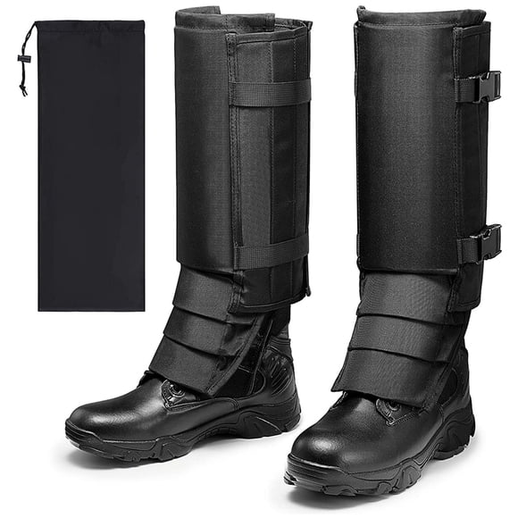 Sonducket Manténgase protegido con mallas antiserpientes ajustables para senderismo, acampada, pesca, cubierta duradera antiserpientes Ropa Deportiva, Zapatos