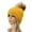 Yellow, variant on FADAACAI Winter Hats Autumn and Winter Knitted Hat Color Warm and Comfortable Ski Adjustable Men and Women Bowler Hat Womens Winter Hat Womens Snow Cap Winter Beanie Hats for Women Pink Clearance！