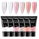 thumbnail image 2 of LILYCUTE 6botellas Juego De Gel De Extensión De Uñas Rosa Blanco Claro Rápido UV LED Kit 10ml Gao Jinjia unisex, 2 of 2