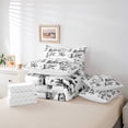 thumbnail image 6 of Castle Fairy Teens Vintage Cowboys Bedding Comforter Set,Western Theme Queen Bedding Sets, 6 of 8