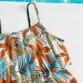 thumbnail image 6 of Hienoo Girls Bikini Swimsuit Tropical Ruffle Bathing Suit Hawaii Swimwear, Sizes 14-15, 6 of 6