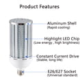thumbnail image 3 of LED Light Bulb, 50W with 216 LED Beads Corn Light 7000lm 6000K White, 3 of 7