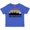Royal Blue, variant on Inktastic Los Angeles California Skyline Retro Boys or Girls Toddler T-Shirt