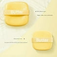 thumbnail image 4 of Gifts for women-Square Butter Cake Makeup Sponge Dual Use Wet Dry Foundation Blender Reusable Beauty Blender Yellow, 4 of 5