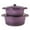 Purple, variant on BergHOFF Neo 4Pc Cast Iron Cookware Set, 5qt. & 8qt. Oval Dutch Ovens, Matching Lids, Purple