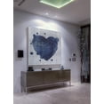 thumbnail image 4 of "Blue Heart" Painting Print on Wrapped Canvas, 4 of 7