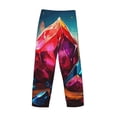 thumbnail image 3 of Fotbe Colorful Stone World Men's Pajama Pants,Sleepwear Pants,Pj Bottoms Drawstring And Pockets-Small, 3 of 7