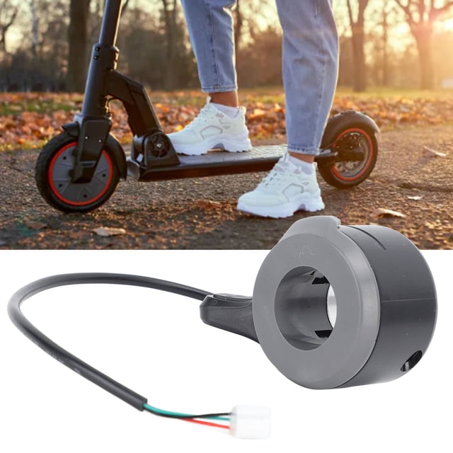 Acelerador De Pulgar Para Scooter Eléctrico, Contacto Estable Confiable De Alta Resistencia Acelerador A Prueba De Golpes Acelerador De Pulgar Flexible Para NIU KQi2 KQi2 Pro KQi3