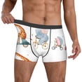 thumbnail image 2 of Cauagu Animals in Transport Print Boxer Briefs for Men,Comfortable Breathable Men's Underwear Moisture Wicking Underpants -Large, 2 of 8