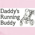 thumbnail image 2 of CafePress - Daddy's Running Buddy Long Sleeve Infant Bodysuit - Long Sleeve Cotton Baby Bodysuit, 2 of 4