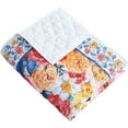 thumbnail image 3 of Greenland Home Fashions Huntington Peacock Botanical Throw Blanket, 50 x 60 inches, 3 of 4