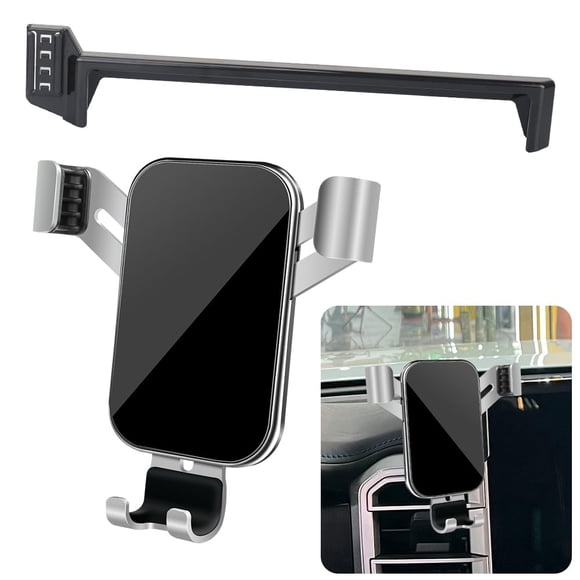 Soporte de teléfono de coche LUNQIN para Toyota Tundra 22-25 Sequoia 23-26