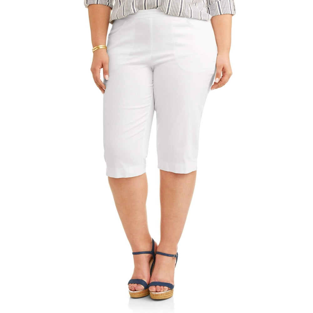 just my size plus size capris