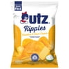 Utz Ripples Cheddar & Sour Cream Potato Chips, Gluten-Free, 2.5 oz Bag