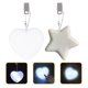 thumbnail image 5 of 2 luces nocturnas pequeñas con sensor de movimiento para bolso de mano, regalos únicos para mujer (forma de corazón, estrella de cinco puntas), 5 of 7