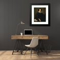 thumbnail image 4 of Domenico Fiasella 20x23 Black Modern Framed Museum Art Print Titled - Genoa Portrait of a Young Man with a Sketchbook, 4 of 5