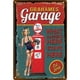 thumbnail image 1 of Placa Letrero Metal Vintage Póster Belleza Sexy para Pared Pintura Hierro 20x30cm, 1 of 10