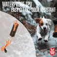 thumbnail image 3 of Boss Dog ProSeries™ Waterproof Dog Training Leash, TPU, Hunter Orange, 6 FT, 3 of 5