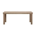 thumbnail image 3 of Cassie Natural 75 Inch Rectangular Outdoor Dining Table, 3 of 4