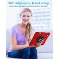 thumbnail image 3 of Case for iPad (A16) 11th Generation 11 Inch 2025, iPad 10th Generation 10.9 inch 2022 Protective Cover with Screen Protector/Pencil Holder/Rotating Stand/Hand Strap/Shoulder Strap, 3 of 7