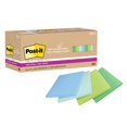 thumbnail image 1 of Post-it Post-it 654R-24SST-CP Super Sticky Recycled Notes – Collection Oasis 3 x 3 Po Simple Bloc-Notes de 70 Feuilles (Lot de 24), 1 of 1