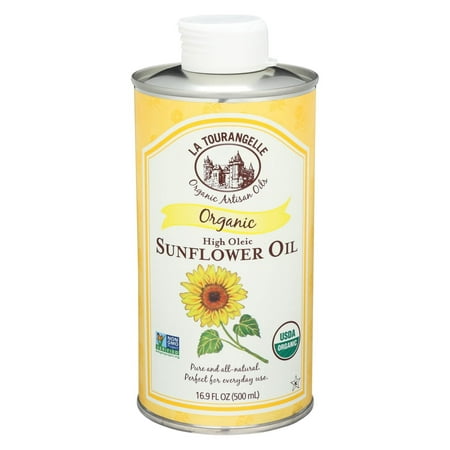 La Tourangelle Sunflower Oil - 16.9 Fl oz. (Best Sunflower Oil Brand For Cooking)