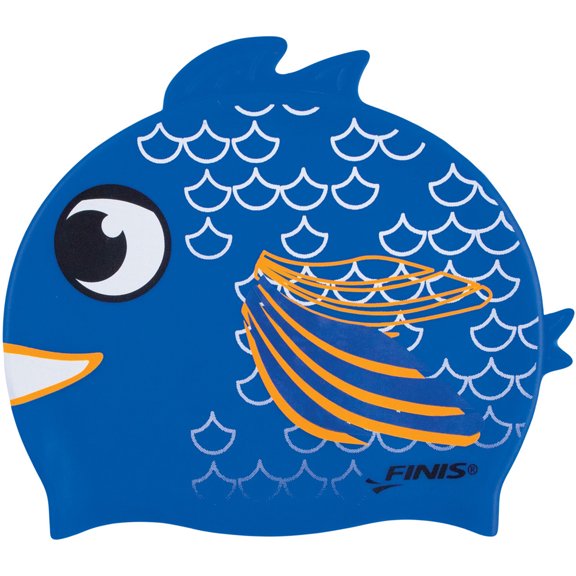 FINIS Animal Heads Kids Swim Cap In Multiple Animal Styles, One Size Fits All
