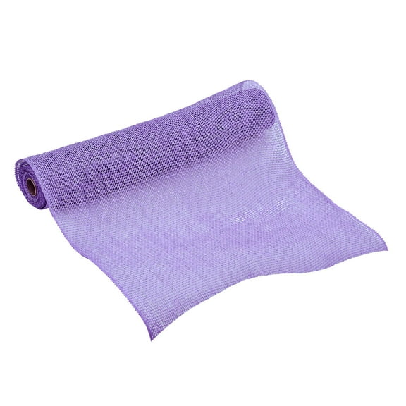 MICHAELS 21" Purple Poly Burlap Mesh by Celebrate It™