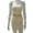 Khaki, variant on 2025 Summer Sexy Knit Two-Piece Set for Women - Crop Tube Top & High-Slit Bodycon Skirt, Trendy Club & Streetwear Khaki,S
