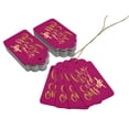 thumbnail image 3 of Inkdotpot Baby It's Cold Outside Baby Shower Bottle Tag Real Gold Foil Favor Hang Tags 50 Pack, 3 of 6