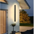 thumbnail image 1 of Diseño elegante, acabado negro, construcción de calidad y durabilidad, fuente de luz con chip LED, sin parpadeo, protección para los ojos para villas, patios, balcones, terrazas, jardines,, 1 of 5