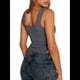 thumbnail image 3 of Tops Cortos para Salir de Mujer, Camisetas Sin Espalda, Ropa Básica de Verano Y2K para Adolescentes, Ropa , Gris Oscuro L, 3 of 7