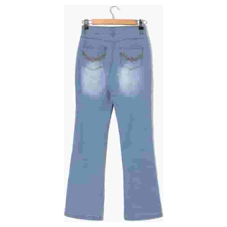 【KOOLOSET】Big Wide Light Blue Denim KOOLOSET】Big Wide Light Blue Denim Big Wide Light Blue