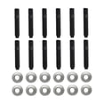 thumbnail image 4 of de pernos y tuercas de tubo de escape, hierro, accesorios, repuestos directos, reemplazos para 1Hz 1hdt, 4.2L, coche 70 75 80, 4 of 9