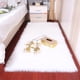 thumbnail image 3 of Billuyoard Manta Alfombra Interior Área grande Rectángulo Mesita de noche Antideslizante Cálido Tapete peludo Piso Ventana Silla Decoraciones Decoración del hogar Blanco, 3 of 6