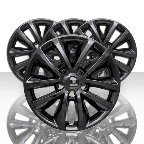 Set of 4 17' 10 Spoke Wheel Skins for 2016-2020 Kia Sorento EX - Gloss Black