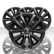 Set of 4 17' 10 Spoke Wheel Skins for 2016-2020 Kia Sorento EX - Gloss Black