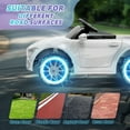 thumbnail image 7 of Xuanlur Licensed Benz CLS 350 12V Electric Ride on Toys with Parent Remote Control, Spring Suspension, Electric Car for Kids, Power Car Wheels with Bluetooth Music, LED Lights (White), 7 of 7