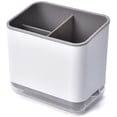 thumbnail image 1 of Large Capacity Tableware Caddy, Plastic Cutlery Storage Organizer with Removable Drain Base, Flatware Holder Utensil Caddy for Forks Knives Spoons, 1 of 7