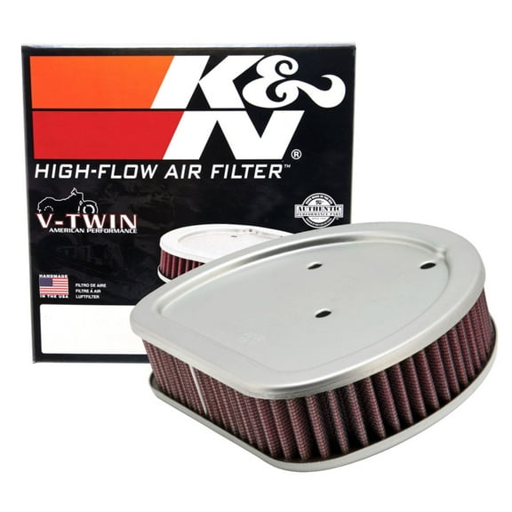 K&N High-Flow HD-1499 Washable Engine Air Filter Replacement filter for 1999-2015 Harley Davidson