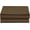 Brown, variant on Elegant Comfort 1500 Premium Hotel Quality 1-Piece Flat Sheet, Softest Quality Microfiber - Queen Royal Blue