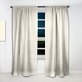 thumbnail image 2 of Designart 'Abstract Geometrical Retro Pattern' Mid-Century Modern Curtain Panel, 2 of 5
